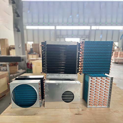 Fin condenser