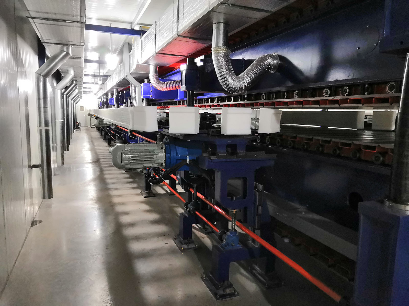 PU/PIR continuous sandwich prodution panel line