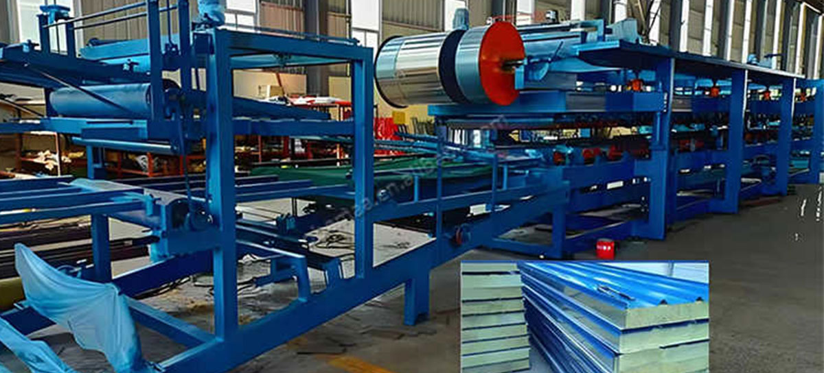PU – PIR Sandwich Panel Production Line