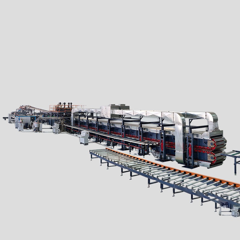 PU sandwich panel line