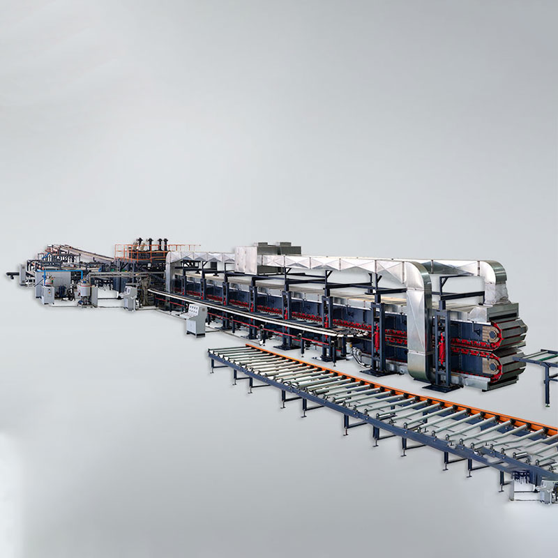 PU sandwich panel line