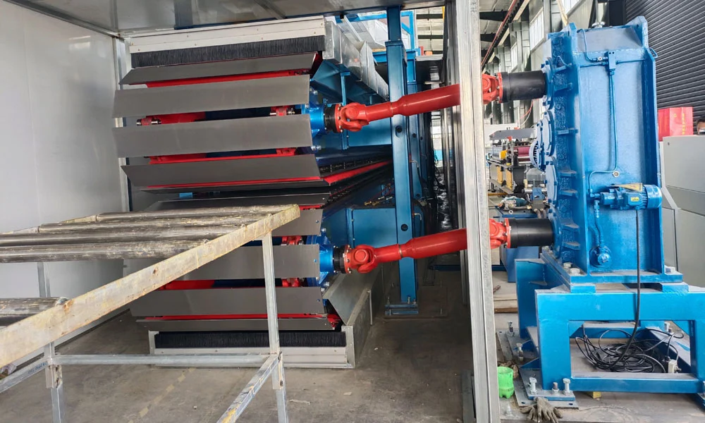 Rock Wool Purification Box Panel Production Line