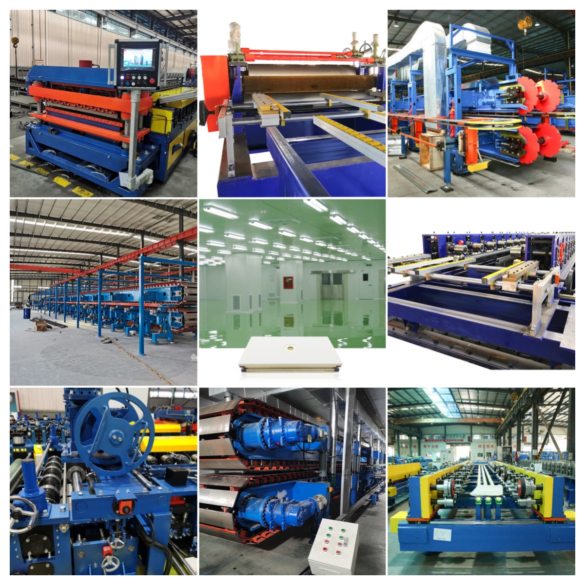 Rockwool purification box panel prodution line