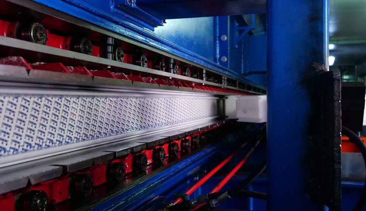 Double belts system Double belts system